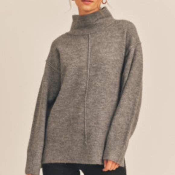 NWT - Lush Turtleneck Sweater - Picture 2 of 7